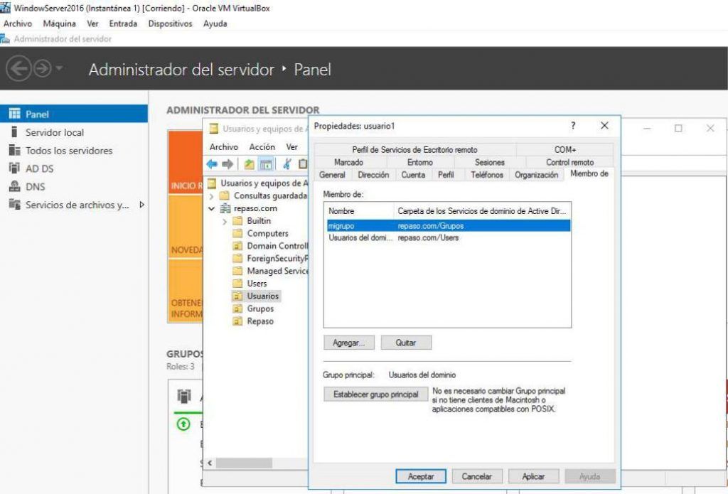 Crear un dominio de Active Directory en Windows Server - Linuxbasico